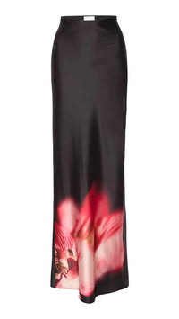 Misa Sierra Maxi Skirt in Midnight Orchid