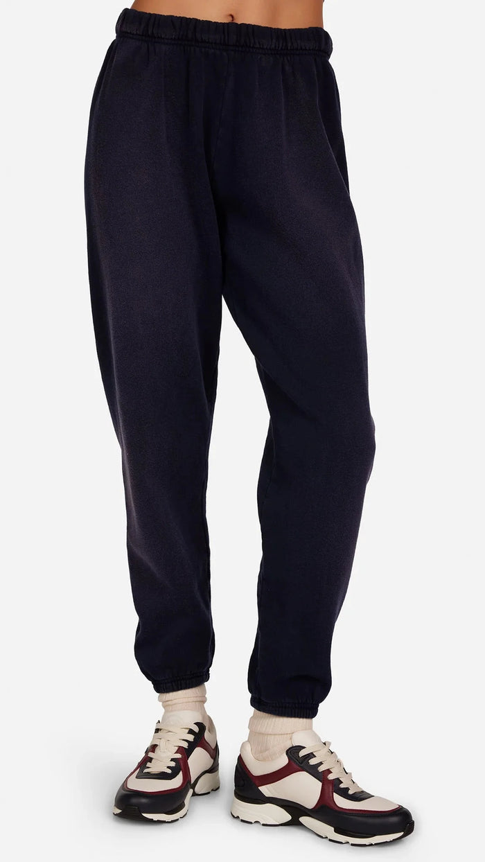 Michael Lauren George Sweatpants in Washed Navy