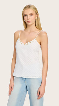 Generation Love Rhonda Carm Cami in White