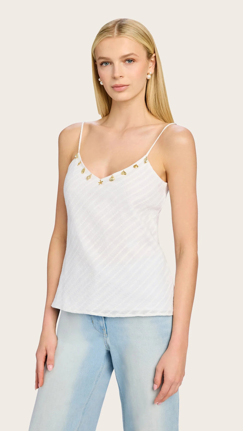 Generation Love Rhonda Carm Cami in White
