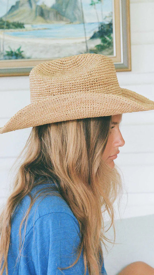 Lack of Color Raffia Cowboy Hat