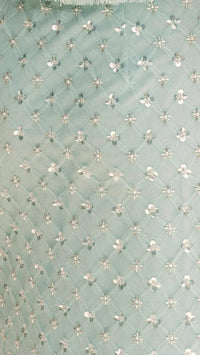 Saylor Randall Beaded Two Piece Set in Seafoam