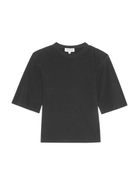 Nation LTD Samera Shirred Top in Black