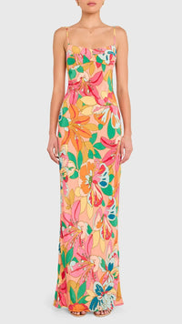 Amanda Uprichard Janeiro Maxi Dress in Botanico