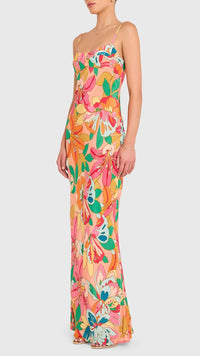 Amanda Uprichard Janeiro Maxi Dress in Botanico