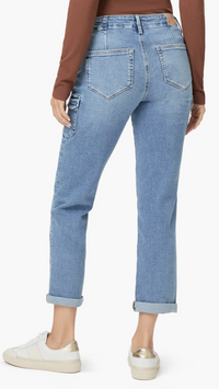 Paige Denim Drew Cargo Pocket Cuffed Ankle in Suli