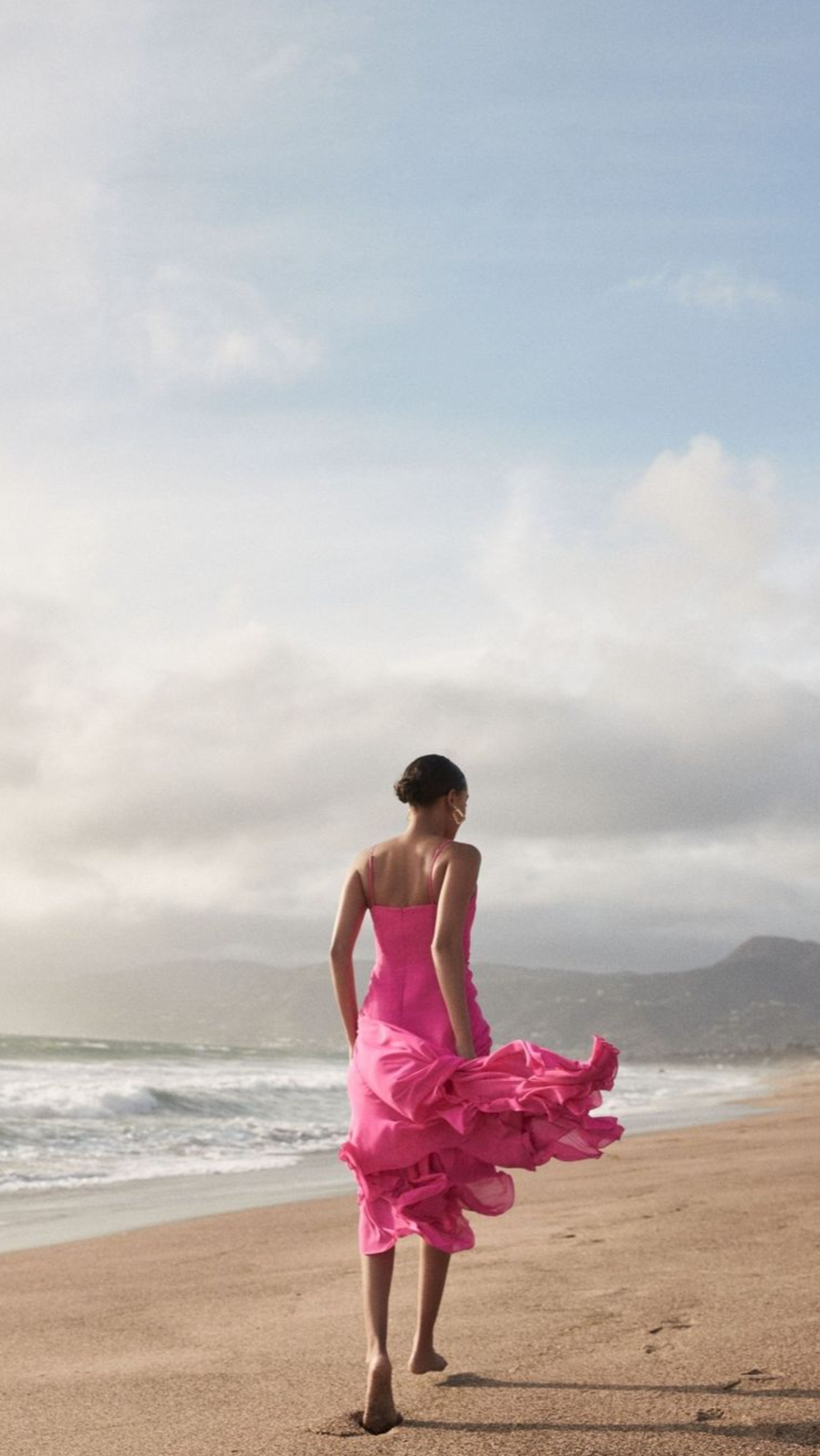 Amanda Uprichard Clemenza Dress in Hot Pink