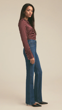 Favorite Daughter The Valentina Super High Rise Mini Boot in Ludlow