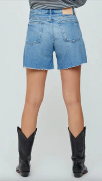 Moussy Harbeson Short in Blue