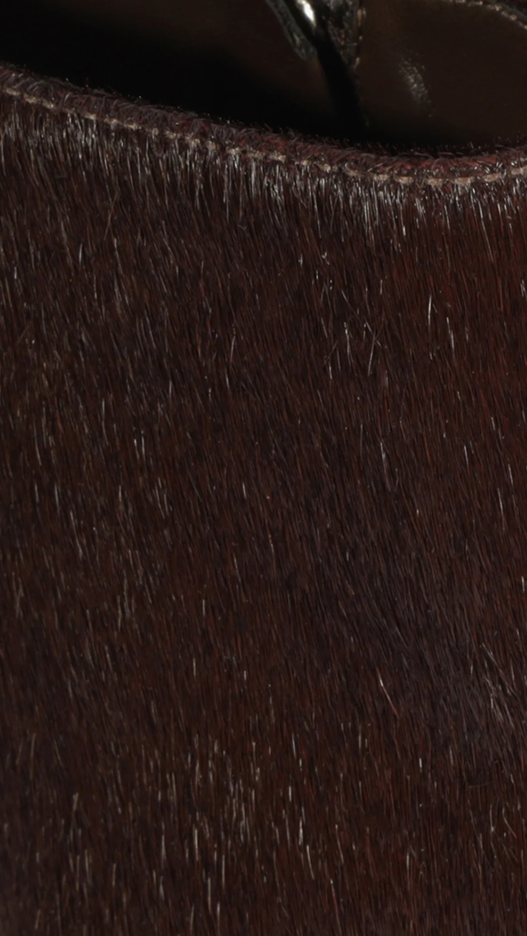 Schutz Mikki Calf Hair Block Bootie in New Bison