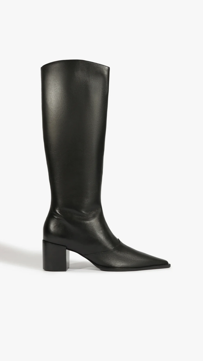 Schutz Raffaela Up Mid Boot in Black