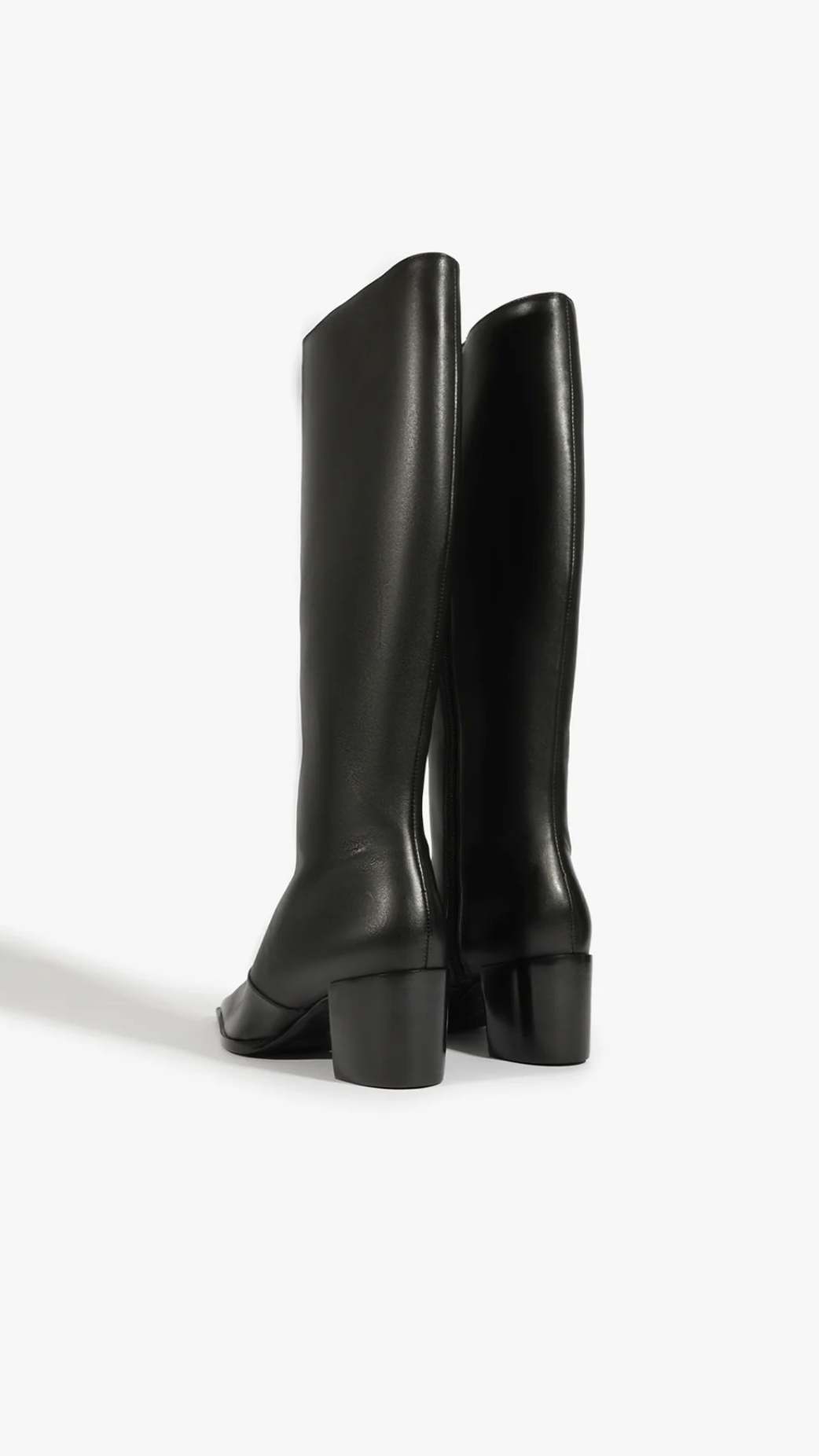 Schutz Raffaela Up Mid Boot in Black