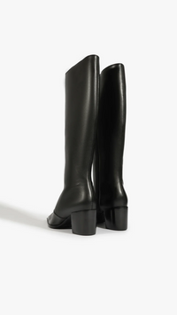 Schutz Raffaela Up Mid Boot in Black