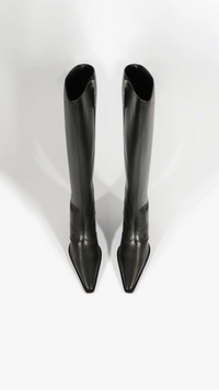 Schutz Raffaela Up Mid Boot in Black