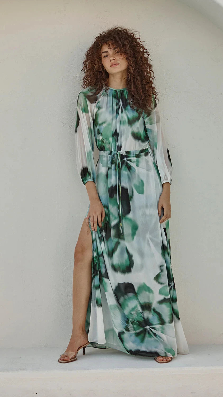 Misa Perdita Floral Maxi Dress in Verdant Anemone Print Suite 201 Misa Perdita Floral Maxi Dress in Verdant Anemone Print Suite 201