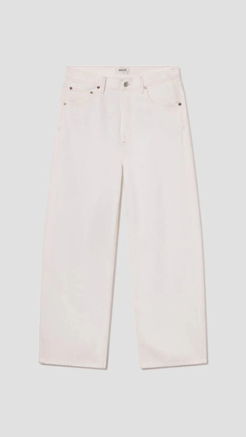 AGOLDE Denim Low Curve Jean in Milkshake
