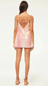 Misa Aline Sequin Mini Dress in Ombre