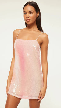 Misa Aline Sequin Mini Dress in Ombre