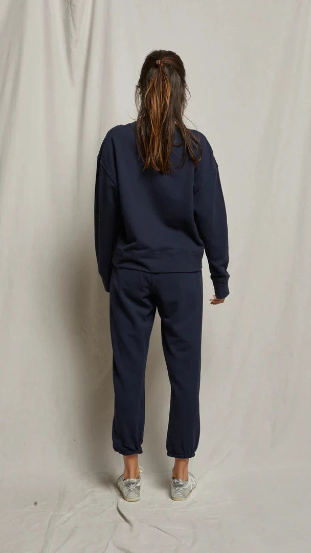 Perfect White Tee Johnny Sweatpants in Navy