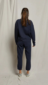 Perfect White Tee Johnny Sweatpants in Navy