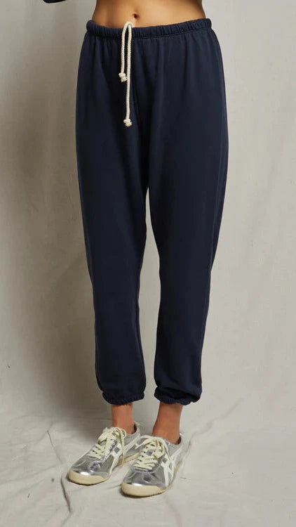 Perfect White Tee Johnny Sweatpants in Navy