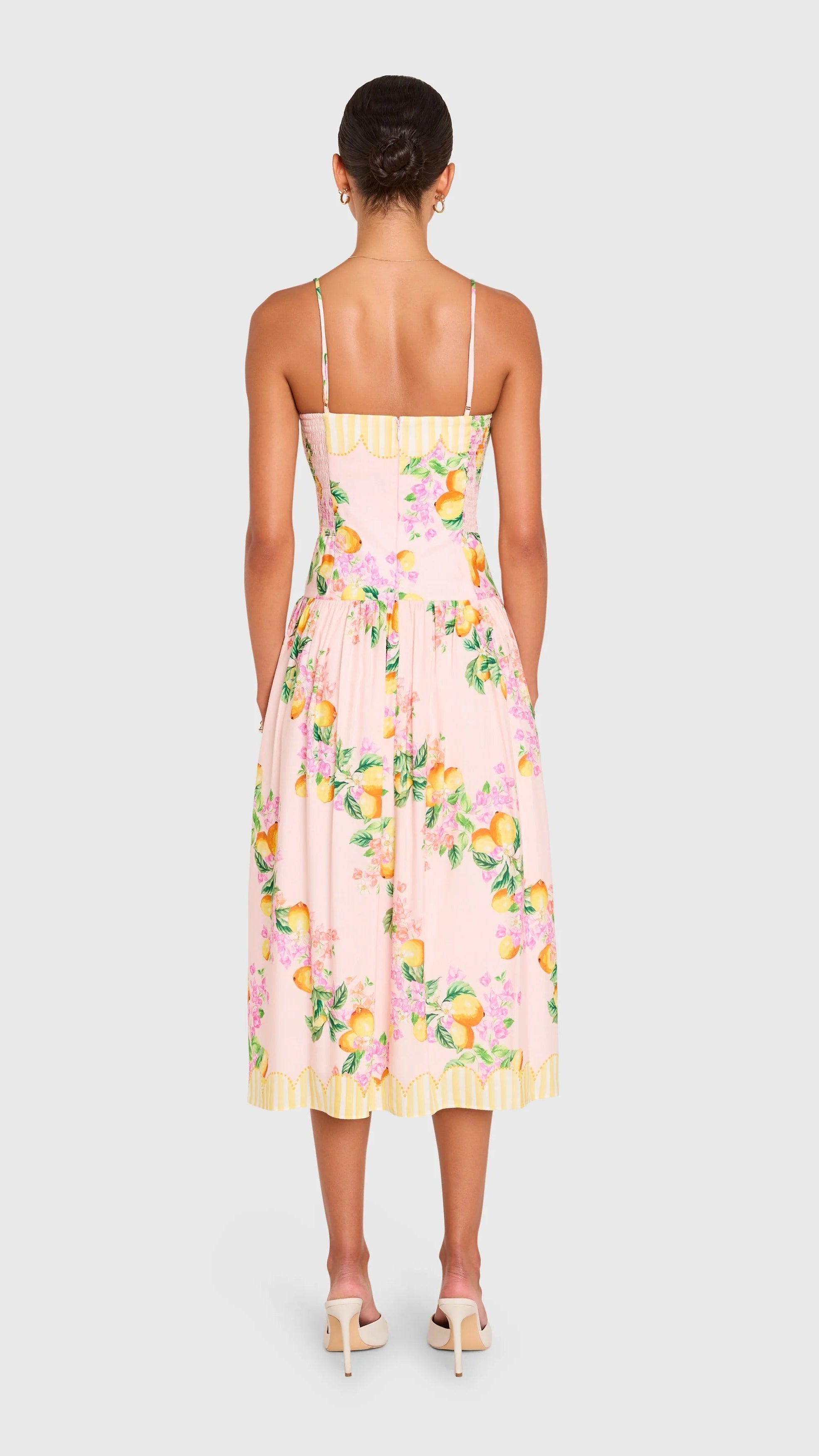 cecilia prado laura midi dress Amanda Uprichard Delora Midi Dress in Limoncello – Suite 201