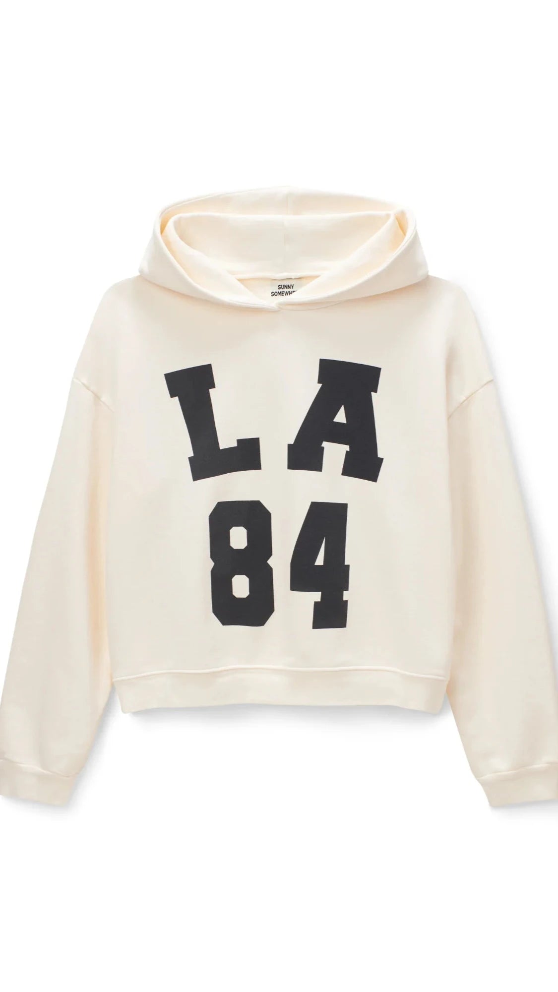 Sunny Somewhere Classic Hoodie LA 84 in Cream