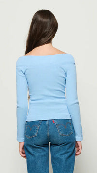 Nation LTD Val Off Shoulder Top in Bell