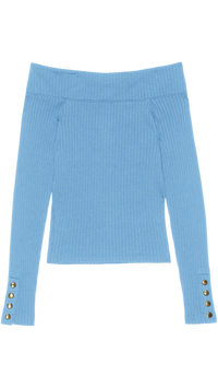 Nation LTD Val Off Shoulder Top in Bell