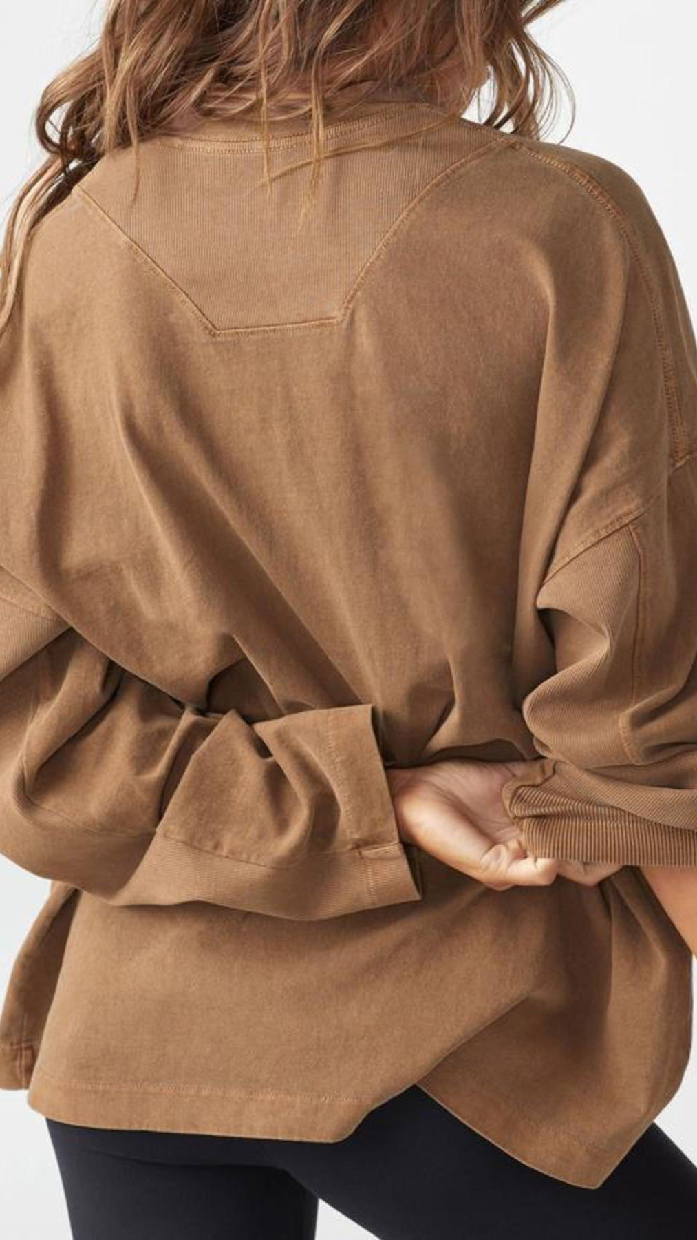 Joah Brown Vintage Long Sleeve in Toasted