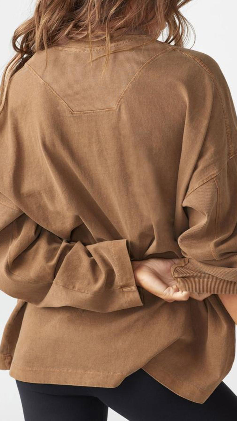 Joah Brown Vintage Long Sleeve in Toasted