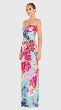 Amanda Uprichard Ira Gown in Daphne Floral