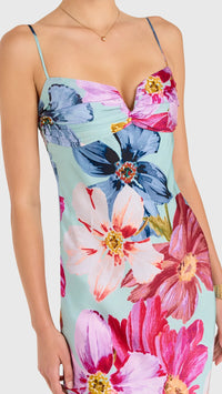 Amanda Uprichard Ira Gown in Daphne Floral