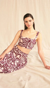 Saylor Viv Poplin Set in Plumeria