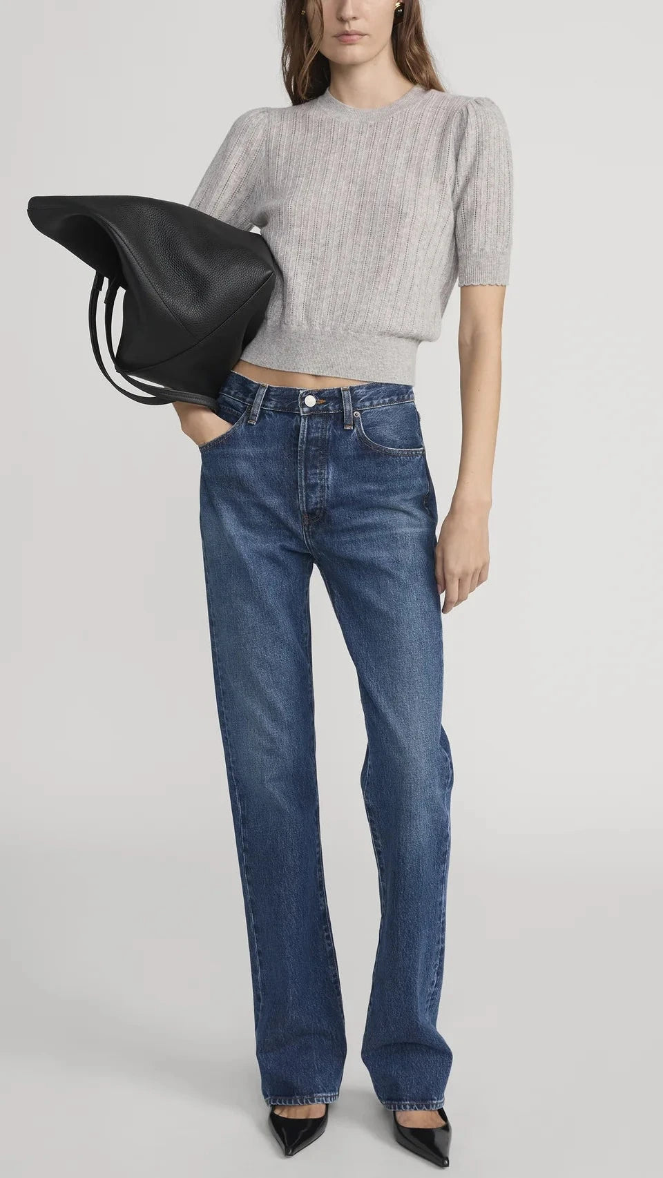 Frame the Vertical Denim in Logic