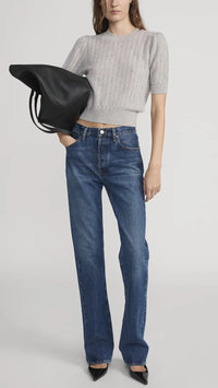 Frame the Vertical Denim in Logic