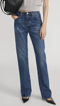 Frame the Vertical Denim in Logic