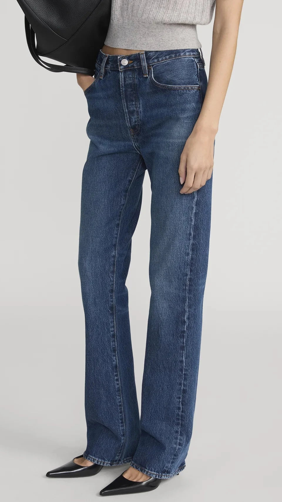 Frame the Vertical Denim in Logic