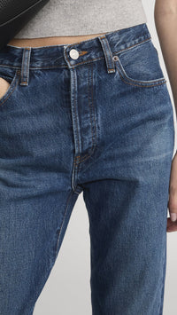 Frame the Vertical Denim in Logic