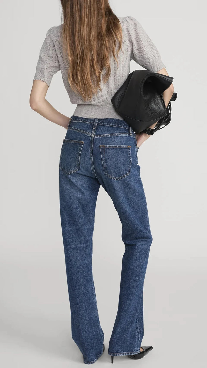 Frame the Vertical Denim in Logic