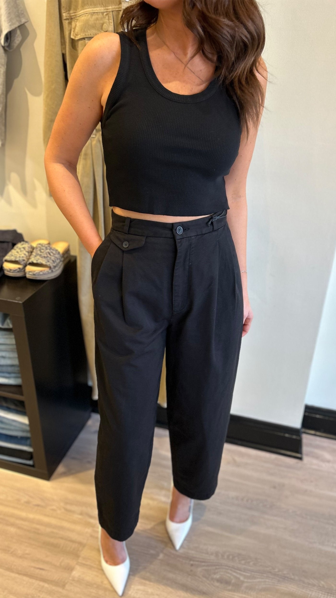 パンツ AGOLDE Woman Pants Black A2041285 DETOX 90's Pinch Waist trousers AGOLDE Woman Tg. 28 JEANS A2041285
