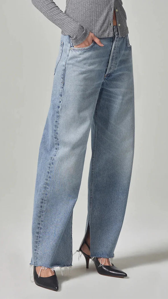Citizens of Humanity Ayla High Rise Split Hem Jean in Mojave