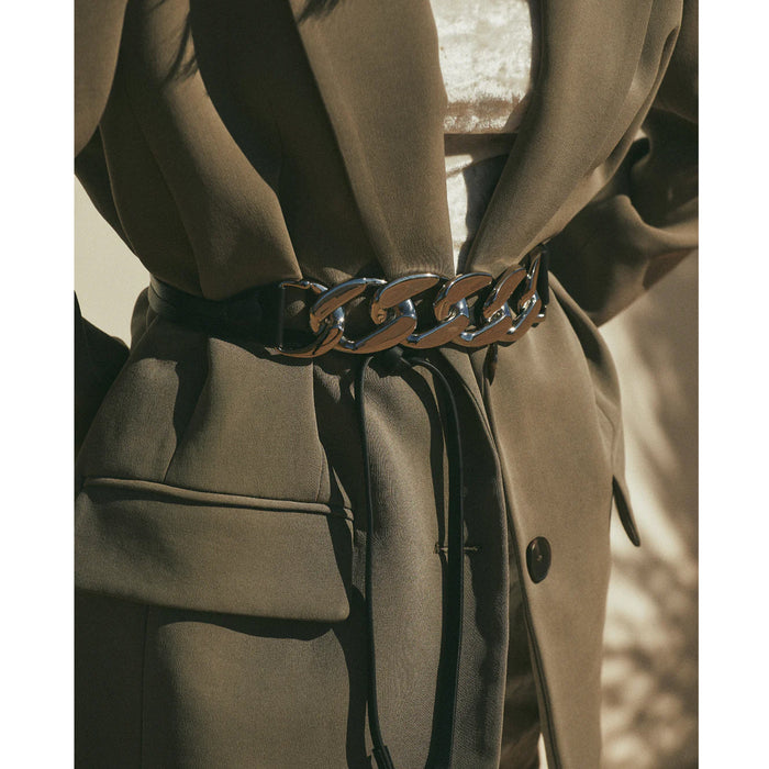 B-Low The Belt Marcel Wrap Belt in Black/Silver