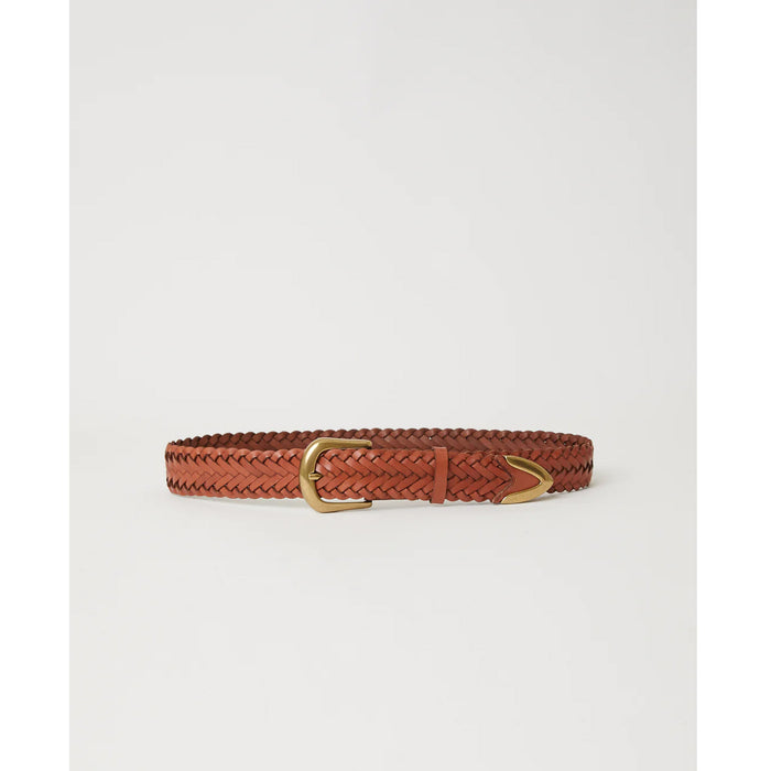 B-Low The Belt Tiana Braided Belt in Brandy Brass