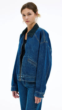 SLVRLAKE Camden Denim Jacket in LA Woman