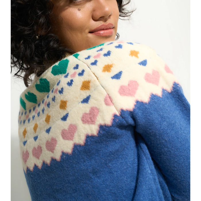 Callahan Knitwear Teagan Cardigan in Multi