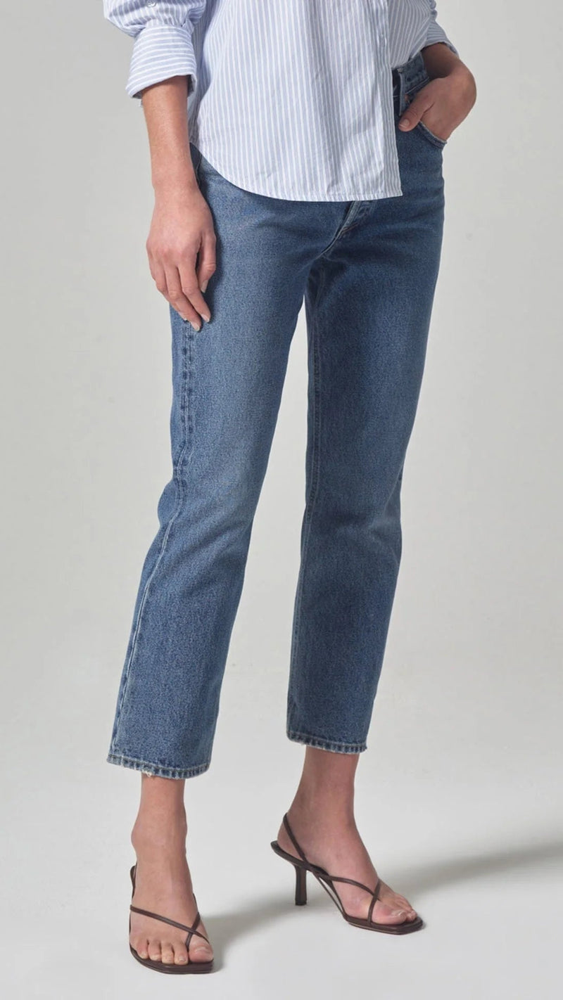Citizens of Humanity Charlotte High Rise Straight Jean in First Class