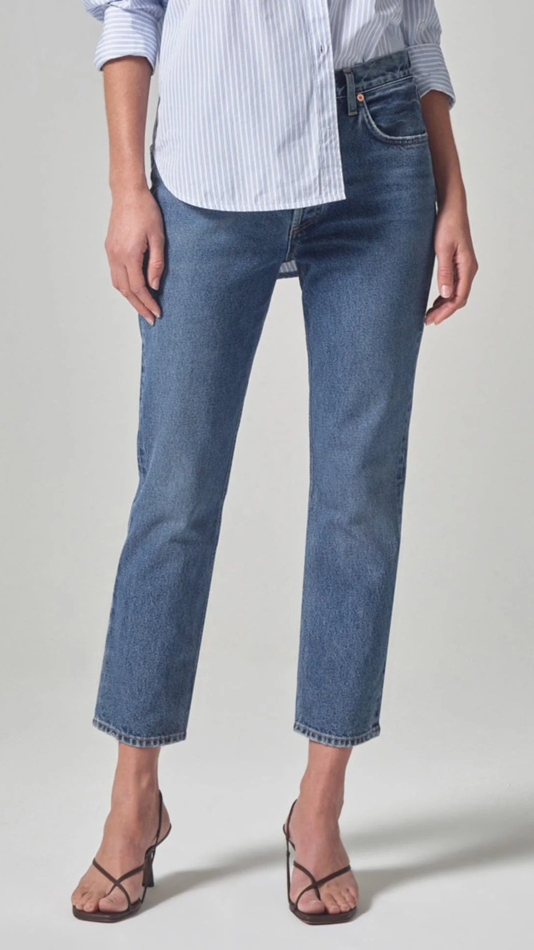 Citizens of Humanity Charlotte High Rise Straight Jean in First Class