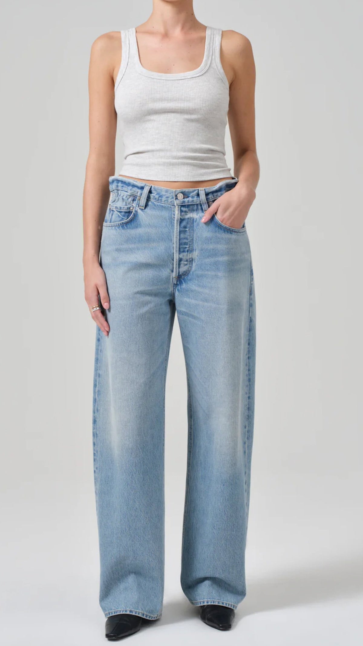 Citizens of Humanity Gwendoline High Rise Scrunch Jean In Dakota