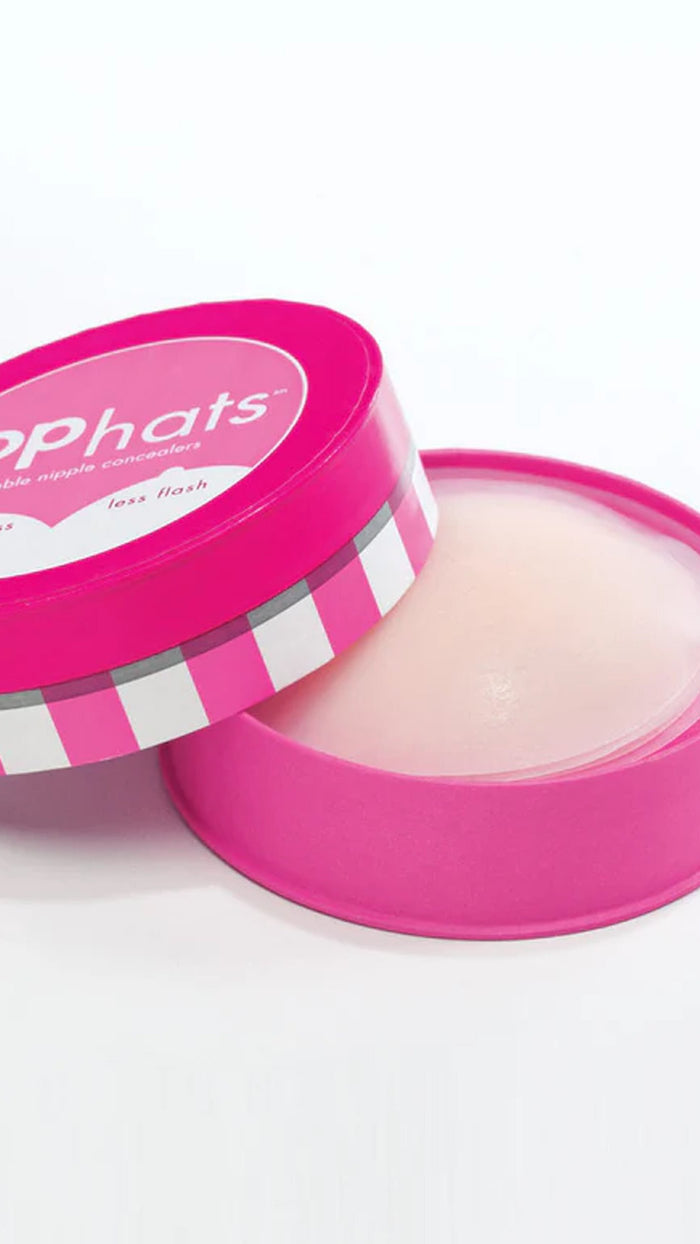 Commando Top Hats in Clear